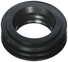 E.L. Mustee Sons Inc 65.308 Drain Seal Rubber Black 2 in