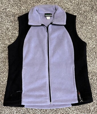 Avalanche Polartec Purple and Black Women s Vest, Size Large