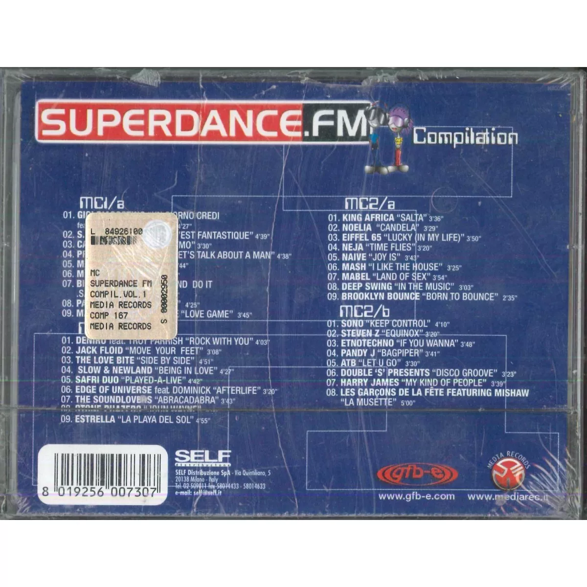 Aa.vv 2x MC7 Superdance.fm/Self Comp 167 Mcdp Drilling Slides Sealed