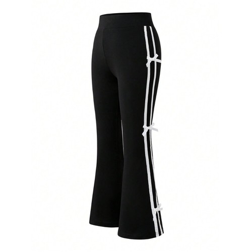 Womens High Waist Flare Leggings Pockets Bootcut Yoga Pants Gym Sports Trousers - Picture 12 of 63