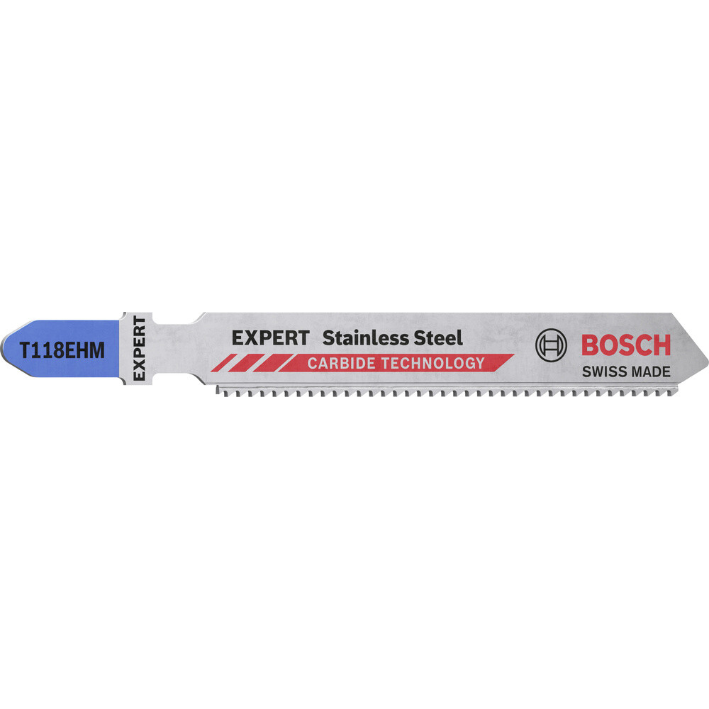 Принадлежности Bosch 2608900562 EXPERT Stainless Steel T 118 EHM Stichsägeblat из нержавеющей стали...