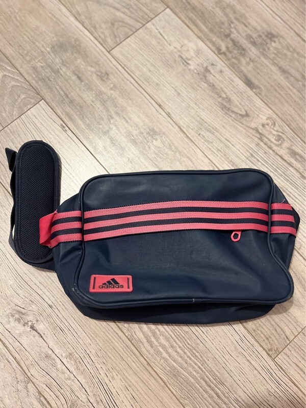 Adidas Originals Womens Messenger Bag Navy Blue Pink … Gem