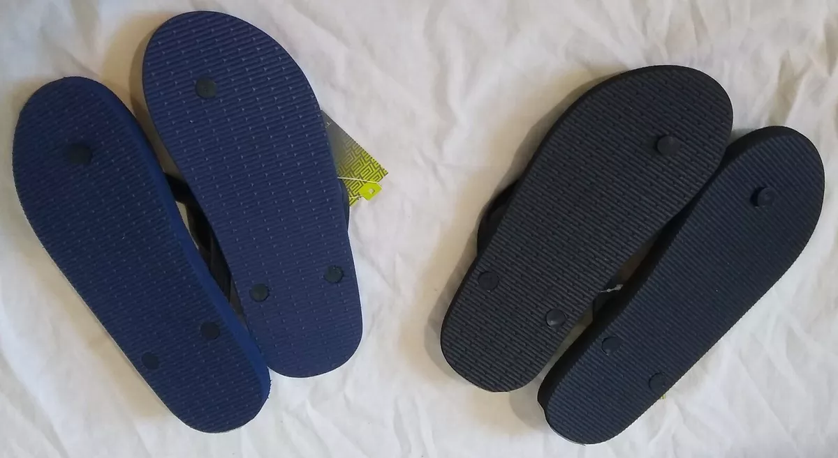 2 Tek Gear Boys Flip Flops Beach Thong Foam Sandals Zombie Sports