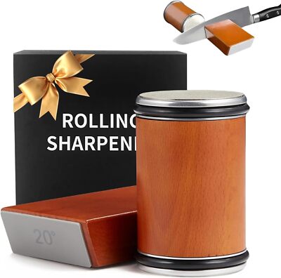 Diamond Rolling Knife Sharpeners Straight Edge Roller Knife Sharpening 2-Angle