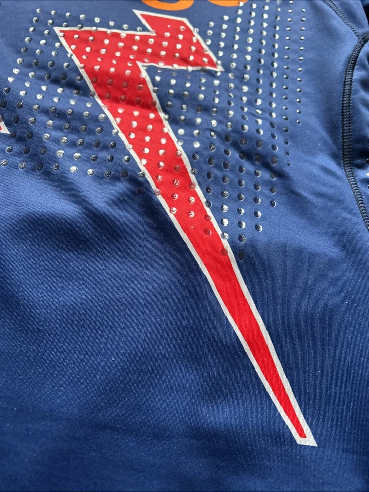 Maillot stade Francais Paris Kappa- Porté 10 - Brother Orange Vintage ancien - L - Photo 4/4