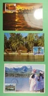 DR WHO 1991 FRENCH POLYNESIA 3 FDC MAXIMUM CARD LANSCAPE R62812