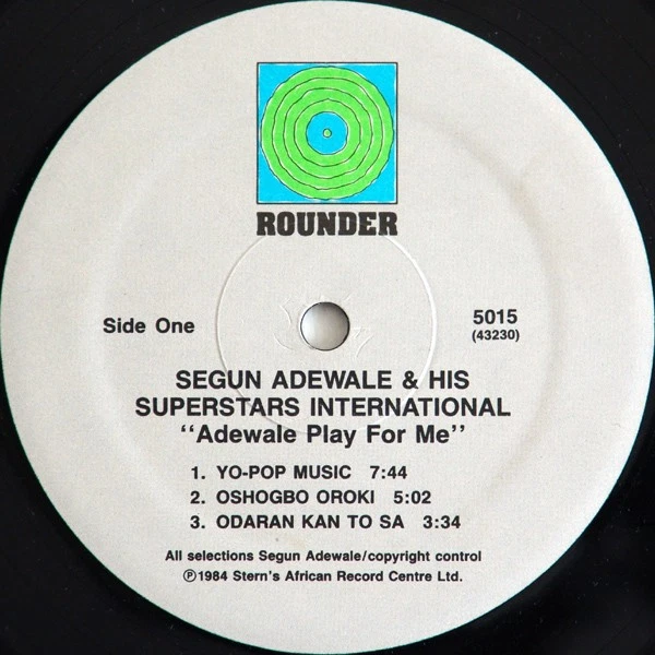 Segun Adewale And His Superstars International - Adewale Play For Me (LP) (Very Foto 3 de 3