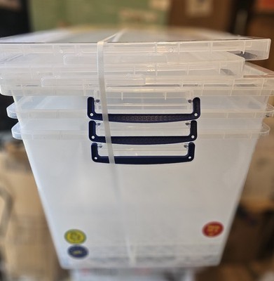 Really Useful 3 x 83 Liter Nistkästen (je 20  oder 15 , wenn Sie alle kaufen)