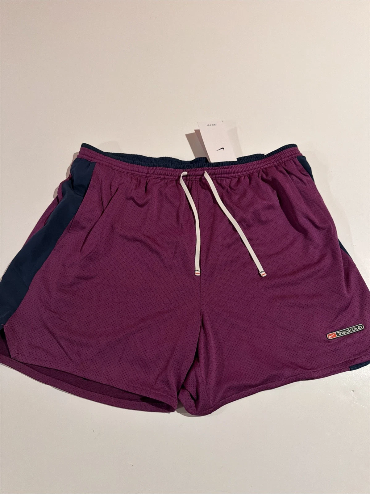 Nike Track Club Men's Dri-FIT Brief-Lined Running Shorts Sz L FZ7397 NWT Pink