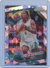 2025 Panini Prizm Ice Prizm Teresa Edwards WNBA #126 Minnesota Lynx