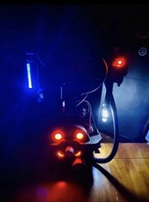 NEW GHOSTBUSTERS DELUXE Proton Pack Green Straps LIGHTS SOUNDS Costume cosplay