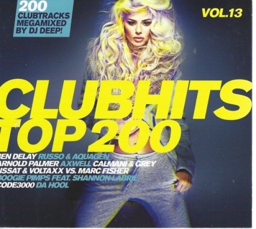 Clubhits Top 200 Vol. 13 - Various - 3 CD - Neu / OVP-image
