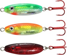 Northland Fishing Tackle Buck-Shot Ice Fishing Rattle Spoon