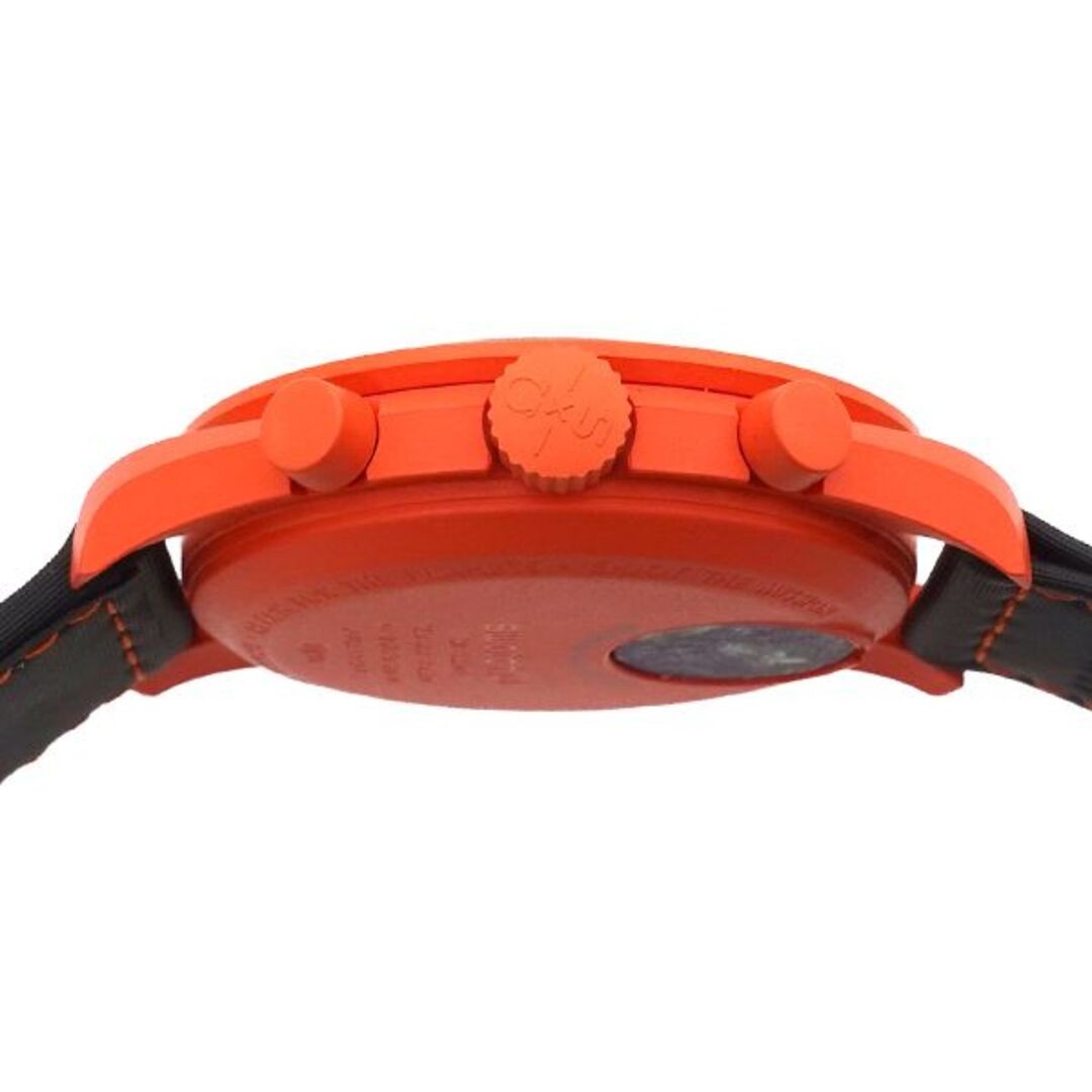 Swatch Bio Ceramic Mission on Earth Lava Men’s Quartz Used From Japan image 6