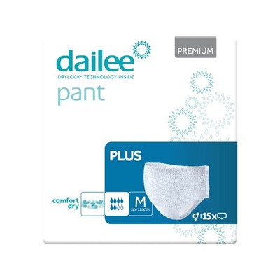 Dailee Pant Premium Plus M, 15 Stück