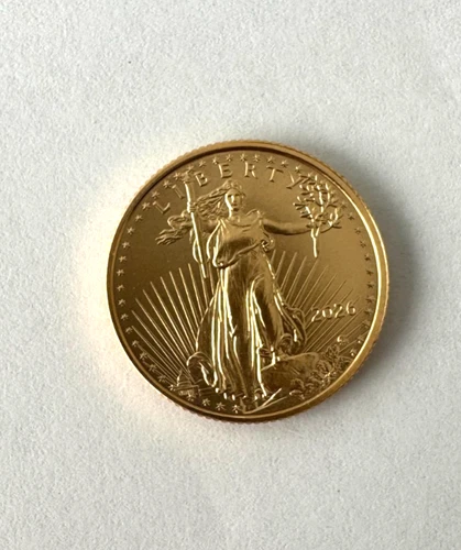 2026 American Gold Eagle 1/4 oz — photo from the most recent tracked eBay sale