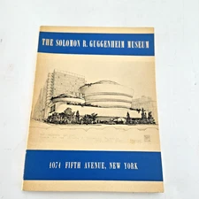 Vintage 1960's Book Solomon R Guggenheim Museum Braun & Cie Art Miro Kandinsky 