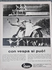 VESPA PIAGGIO SCOOTER con vespa si può  - PUBBLICITA' D'EPOCA ADVERTIS ADV-2026