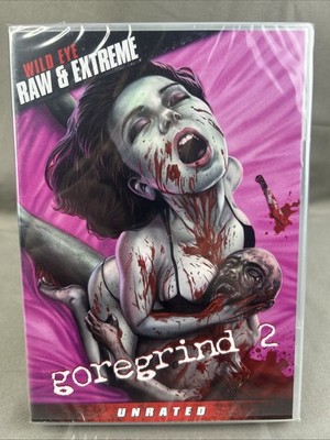 GORE GRIND 2 (DVD, 2020) Wild Eye Raw & Extreme Unrated Horror NIB NEW SEALED