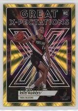 2023 Panini Donruss Great X-Pectations Holo Yellow Laser 11/25 Kris Murray uk2