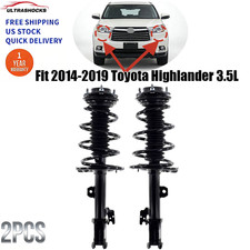 For 2014-19 Toyota Highlander 3.5l Front Complete Struts W Coil Spring Assembly For 2014-19 Toyota Highlander 3.5l Front Complete Struts W Coil Spring Assembly