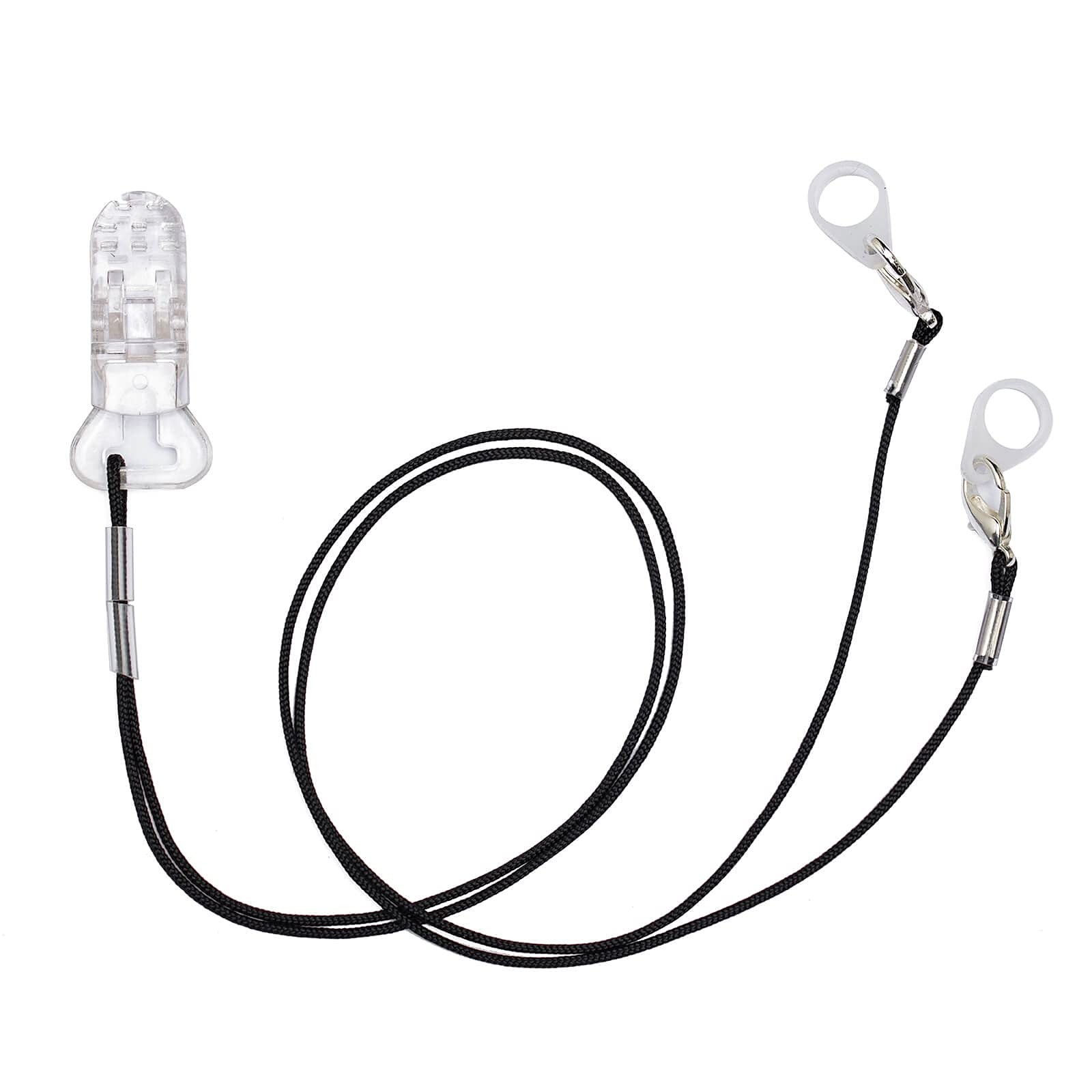 Hearing Aid Clip Lanyard for Seniors - Anti-Lost BTE Holder 