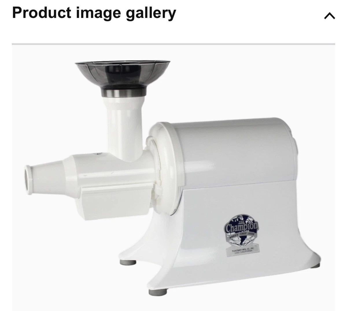 Champion Juicer Juicers for sale - eBay