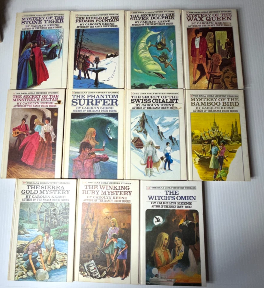 Lot of 11 Carolyn Keene Nancy Drew 1, 2, 3, 4, 5, 6, 7, 9, 10, 12, 17 Great Cond - Image 2 of 4