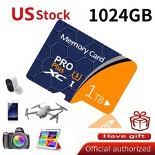 1024GB Memory Card for Micro SD Card 1TB High Speed Class 10 TF Card