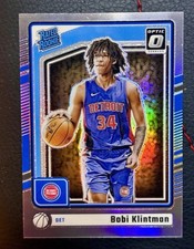 2024-25 Panini Donruss Optic - Rated Rookie Bobi Klintman #289 Holo Prizm (RC)