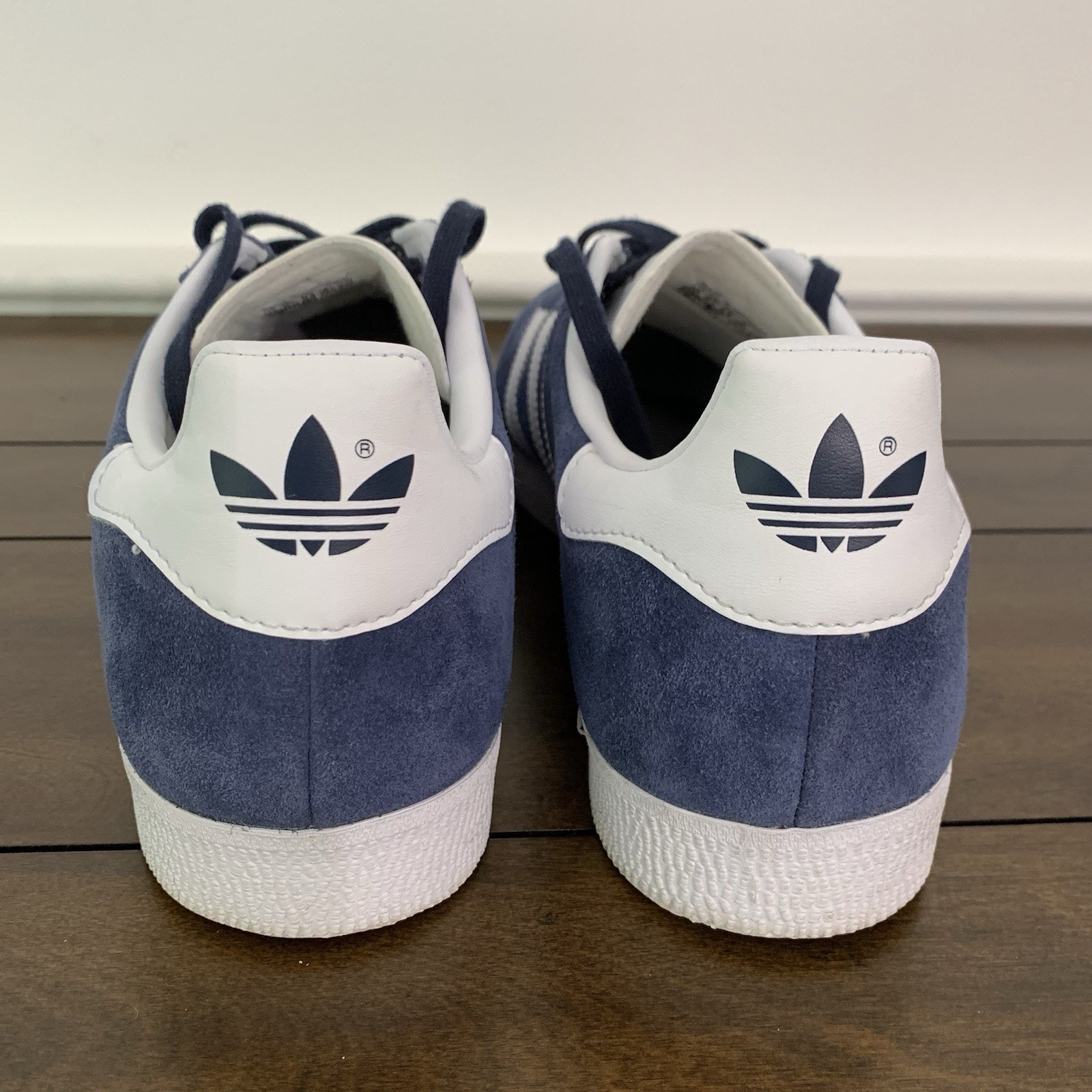 Adidas Gazelle Suede Shoes Mens Size 10 Collegiate Navy Blue White ($100 RETAIL) thumbnail 8