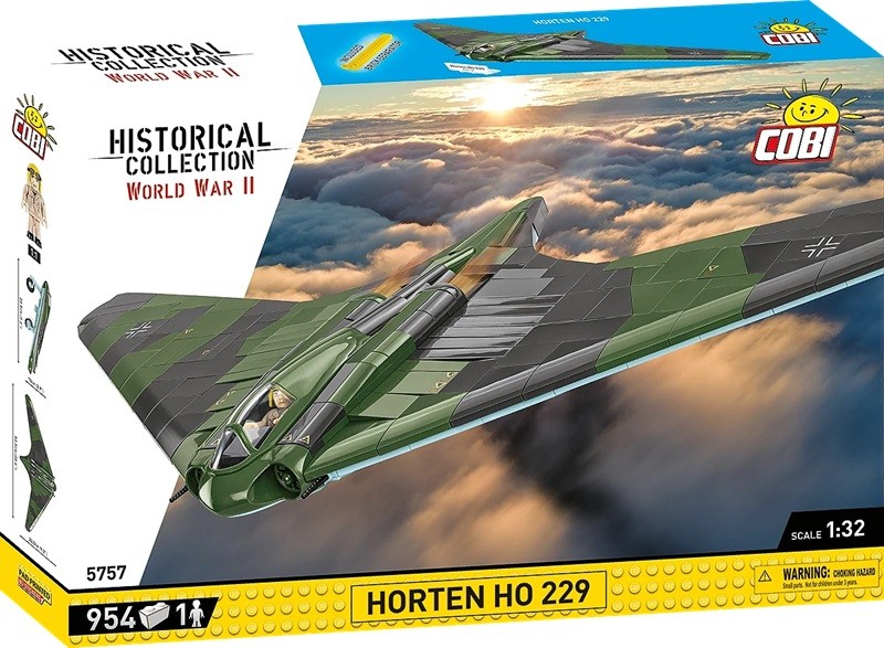 Cobi 5757 - Historical Collection - World War II - Horten Ho 229 - New