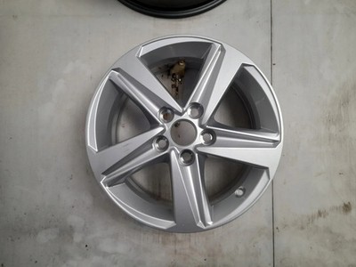 1x Alufelge 16 Zoll 7.0'' 5x114.3 40ET Glanz Silber PW457-02004 Toyota I
