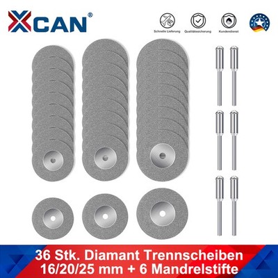 36X Diamant Trennscheibe für Dremel Diamant Trennscheiben 16/20/25mm für Stein