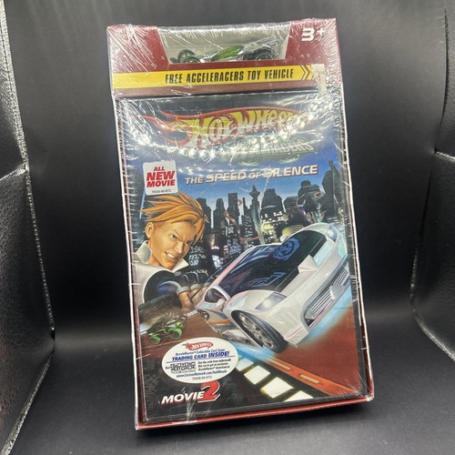 Hot Wheels Acceleracers The Speed of Silence DVD 2005 Movie NIP with Vehicle