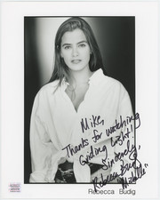 Rebecca Budig General Hospital Autographed Signed 8x10 Photo AMCo COA 31278