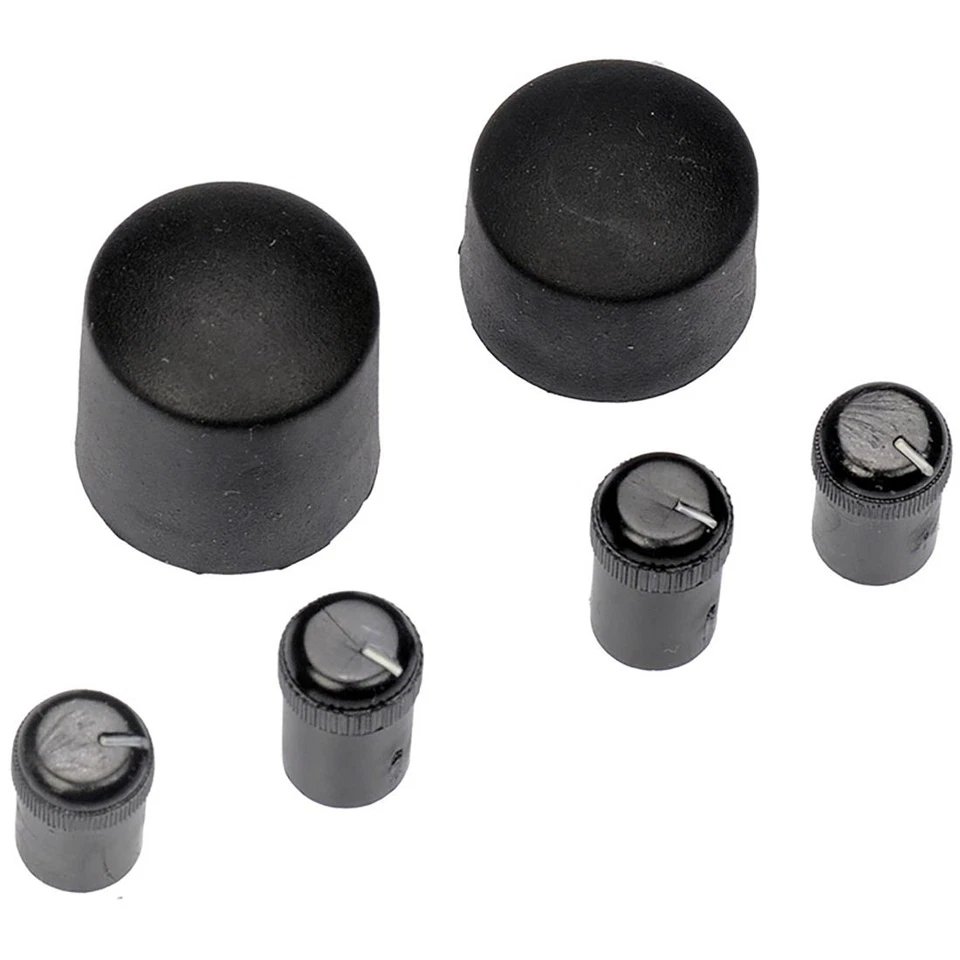 Kit de botón de radio y perilla Dorman para Buick Cadillac Chevy GMC Hummer Oldsmobile Foto 2 de 3