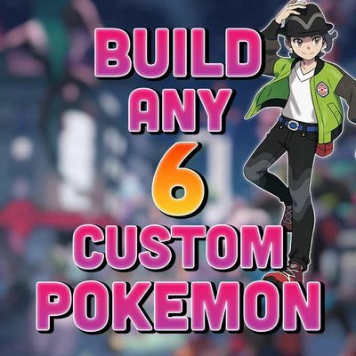 Pokemon Legends Z-A | ZA | Z A✨BUILD A TEAM OF 6 CUSTOM POKEMON✨SHINY✨ALPHA✨6IV!