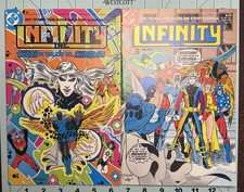 DC Infinity Inc. #14 & 15 McFarlane 1st Cover & Early Art 1985 - NM! Ships Fast!