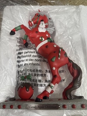 TRAIL OF PAINTED PONIES Candy Apple Christmas Exclusive Dillards 10.35'' NWOB B11