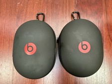 Hard Case for Monster Beats by Dr. Dre Studio Pro/2, SOLO HD Headphones Lot Of 2