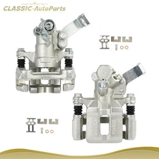 For 2007 - 2013 Suzuki SX4 Rear Pair Brake Calipers w/Bracket 19B3496 19B3497