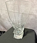 Steuben Glass Whirlpool Vase Signed