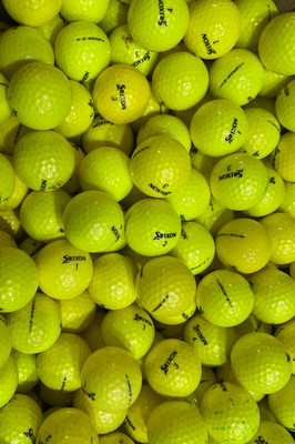 Srixon Z-Star Yellow 24 Pack Used Golf Balls AAAAA 5A Mint Bulk Recycled Balls