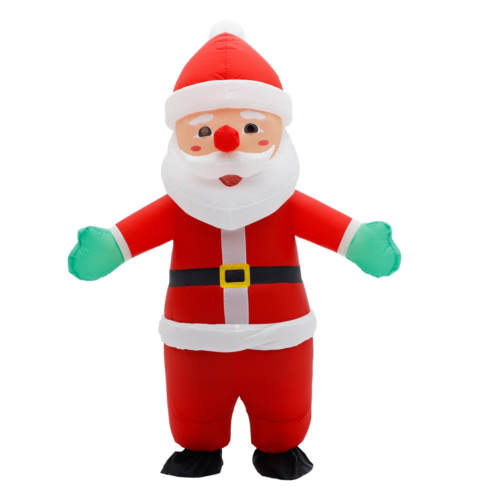 Inflatable Costume Santa Claus Adult Blow Up Christmas Cosplay Party Xmas Suit
