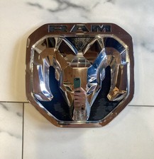 Oem 2019-2023 Dodge Ram 1500 2500 3500 Tail Gate Emblem Badge Chrome 68276327aa