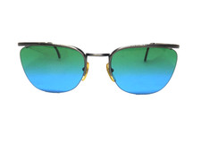 winchester occhiali da sole uomo vintage donna anni 80 metallo italy argento