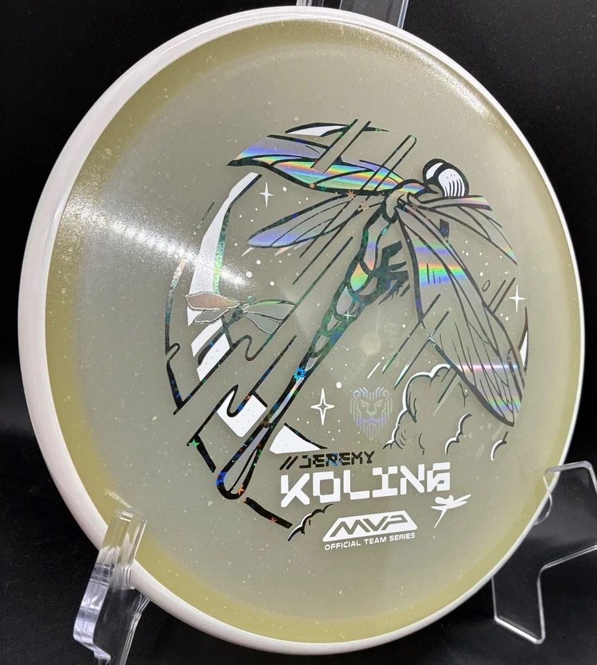 MVP Axiom Particle Eclipse Glow Tempo - RARE White Rim Koling Special Disc Golf - Image 3 of 4