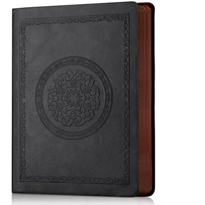Fetinar Leather Vintage Journal Notebook,300 Pages,Leather Softcover Black