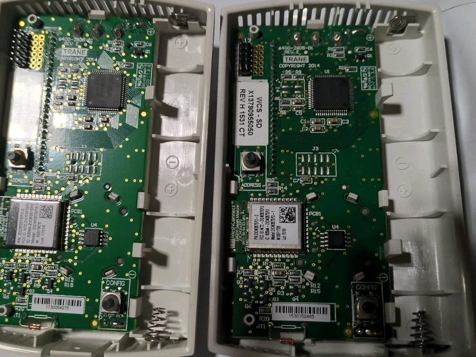 Lot Of 2 Trane Air-fi Sensor Wcs-sd  X13790955010 Wireless HVAC Addressable Buy - Image 2 of 4